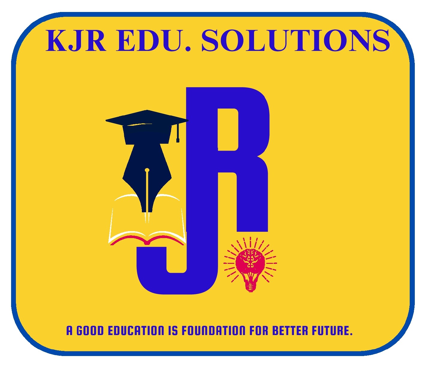 KJR EDU.SOLUTIONS Logo